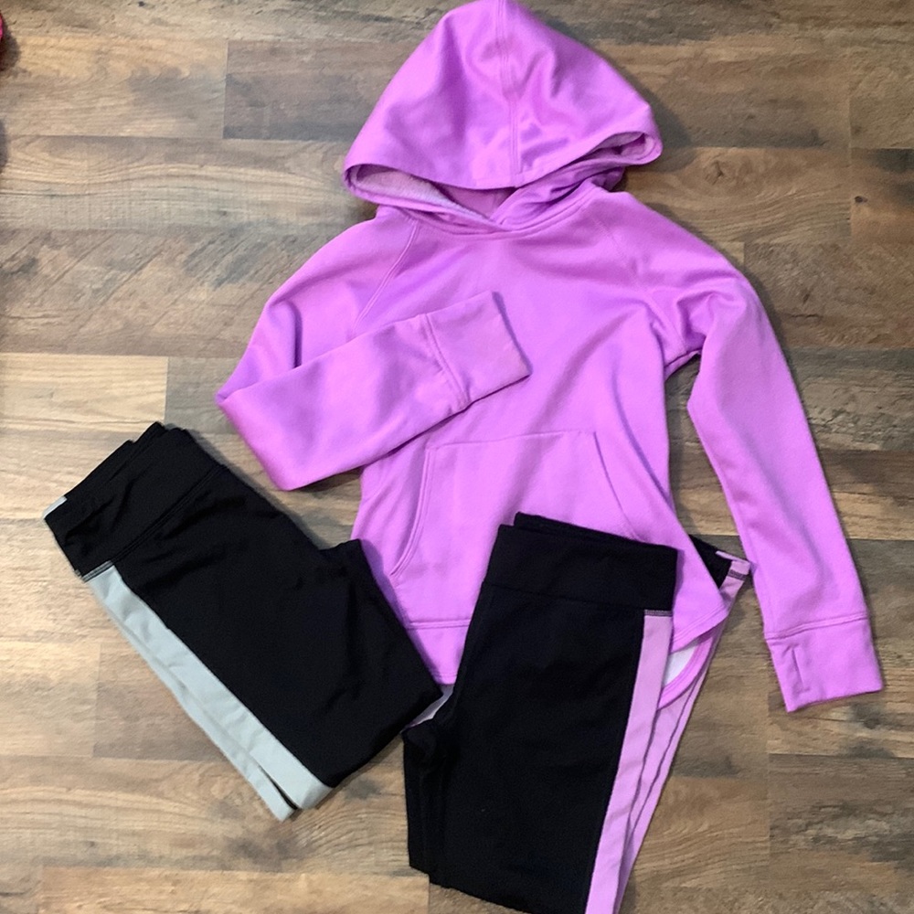 Legging and hoody set size 10/12